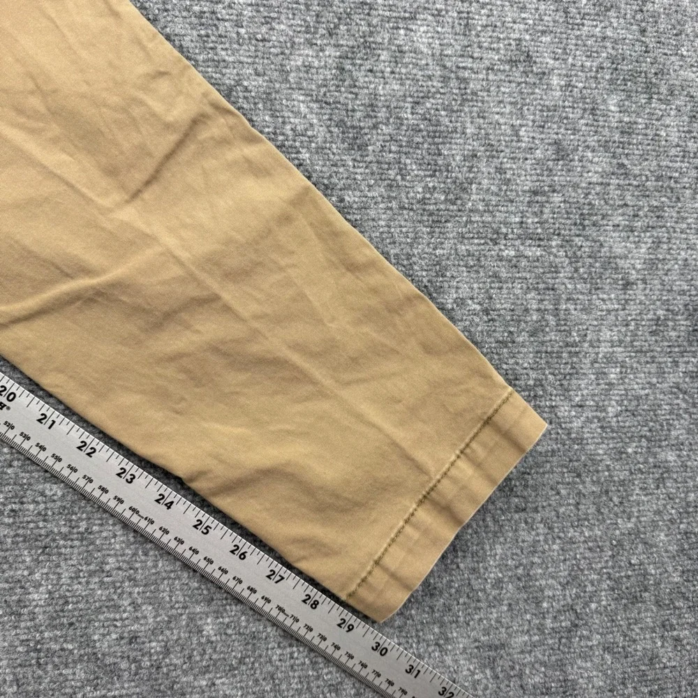 Banana Republic Mens Lived In‎ Chino Slim Fit Pants Khaki Tan 32 30 Flaw